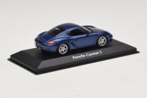 Porsche Cayman S 987 Niebieski Metalik Maxichamps 1:43 940065621 Metal — zdjęcie 2 z 5