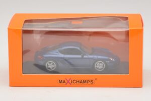 Porsche Cayman S 987 Niebieski Metalik Maxichamps 1:43 940065621 Metal — zdjęcie 5 z 5