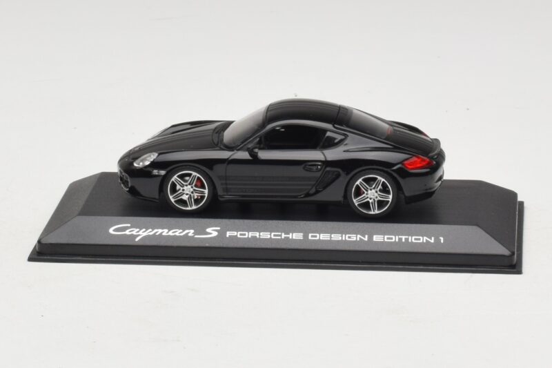 Porsche Cayman S 987 Porsche Design Edition 1 Czarny Minichamps 1:43 400065622 Metal