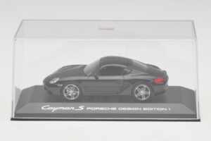 Porsche Cayman S 987 Porsche Design Edition 1 Czarny Minichamps 1:43 400065622 Metal — zdjęcie 4 z 5