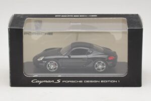 Porsche Cayman S 987 Porsche Design Edition 1 Czarny Minichamps 1:43 400065622 Metal — zdjęcie 5 z 5
