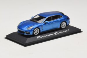 Porsche Panamera 971 4S Diesel Niebieski Metalik Minichamps 1:43 WAP0207600H Metal — zdjęcie 2 z 5