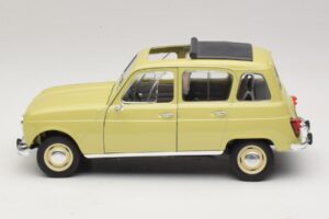 Renault 4L Żółty Solido 1:18 8062 Metal — zdjęcie 3 z 7