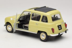Renault 4L Żółty Solido 1:18 8062 Metal — zdjęcie 4 z 7