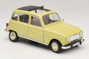 Renault 4L Żółty Solido 1:18 8062 Metal — zdjęcie 5 z 7