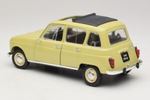 Renault 4L Żółty Solido 1:18 8062 Metal — zdjęcie 6 z 7
