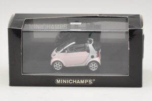 Smart Fortwo 450 Kabriolet Biały Legally Blonde 2 Zamienne Pudełko Minichamps 1:43 402173900-R1 Metal — zdjęcie 5 z 5