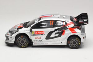 Toyota GR Yaris Rally1 #17 S. Ogier / V. Landais Rally Portugal Winner 2025 IXO 1:18 18RMC250A Metal — zdjęcie 3 z 6