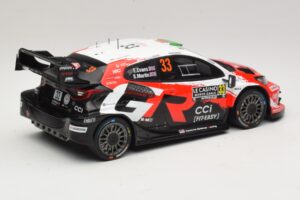 Toyota GR Yaris Rally1 #33 E. Evans / S. Martin Rally Monte Carlo 2026 IXO 1:18 18RMC269B Metal — zdjęcie 2 z 6