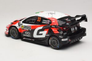 Toyota GR Yaris Rally1 #33 E. Evans / S. Martin Rally Monte Carlo 2026 IXO 1:18 18RMC269B Metal — zdjęcie 5 z 6