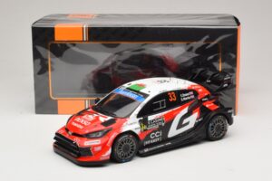 Toyota GR Yaris Rally1 #33 E. Evans / S. Martin Rally Monte Carlo 2026 IXO 1:18 18RMC269B Metal — zdjęcie 6 z 6