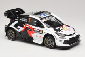 Toyota GR Yaris Rally1 #5 S. Pajari / E. Malkonen Rally Kenya 2025 IXO 1:18 18RMC246 Metal — zdjęcie 4 z 6
