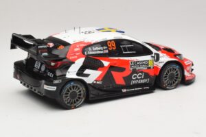 Toyota GR Yaris Rally1 #99 O. Solberg / E. Edmondson Rally Monte Carlo Winner 2026 IXO 1:18 18RMC269A Metal — zdjęcie 2 z 6