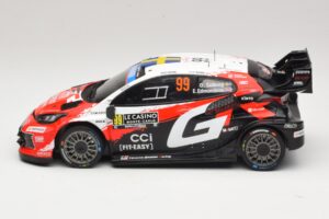 Toyota GR Yaris Rally1 #99 O. Solberg / E. Edmondson Rally Monte Carlo Winner 2026 IXO 1:18 18RMC269A Metal — zdjęcie 3 z 6
