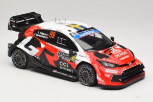Toyota GR Yaris Rally1 #99 O. Solberg / E. Edmondson Rally Monte Carlo Winner 2026 IXO 1:18 18RMC269A Metal — zdjęcie 4 z 6