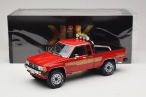 Toyota Hilux N50 Xtra Cab 4x4 Czerwony KK-Scale 1:18 KKDC181562 Metal — zdjęcie 6 z 6