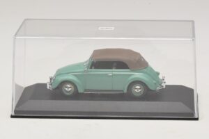 Volkswagen 1200 Kabriolet Miękki Dach Zielony Minichamps 1:43 430052042 Metal — zdjęcie 4 z 5