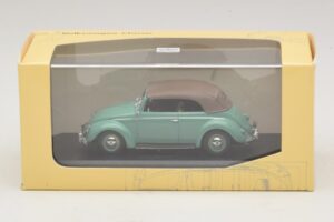 Volkswagen 1200 Kabriolet Miękki Dach Zielony Minichamps 1:43 430052042 Metal — zdjęcie 5 z 5