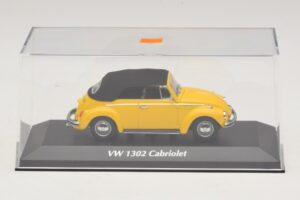 Volkswagen 1302 Kabriolet Żółty Maxichamps 1:43 940055030 Metal — zdjęcie 4 z 5