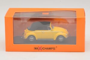 Volkswagen 1302 Kabriolet Żółty Maxichamps 1:43 940055030 Metal — zdjęcie 5 z 5
