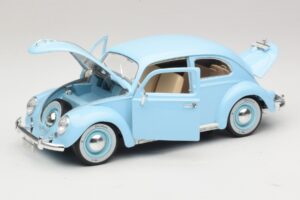 Volkswagen Garbus Niebieski Bburago 1:18 3381 Metal — zdjęcie 2 z 8