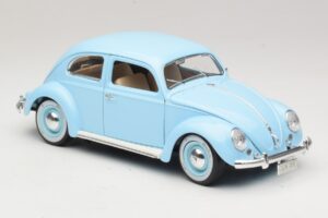 Volkswagen Garbus Niebieski Bburago 1:18 3381 Metal — zdjęcie 6 z 8
