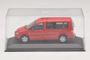 Volkswagen Caddy 2K Bus Czerwony Minichamps 1:43 CADDY009 Metal — zdjęcie 4 z 5