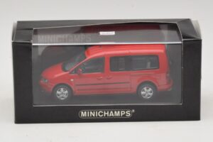 Volkswagen Caddy 2K Bus Czerwony Minichamps 1:43 CADDY009 Metal — zdjęcie 5 z 5