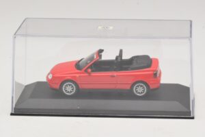 Volkswagen Golf Mk4 Kabriolet Czerwony Edycja Dealerska Minichamps 1:43 GOLF006 Metal — zdjęcie 4 z 5