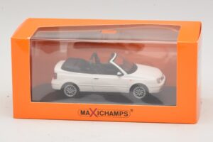 Volkswagen Golf Mk4 Kabriolet Biały Maxichamps 1:43 940058330 Metal — zdjęcie 5 z 5