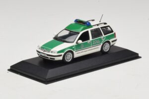 Volkswagen Golf Mk4 Variant Polizei Minichamps 1:43 430056090 Metal — zdjęcie 2 z 5