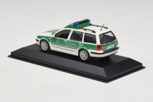 Volkswagen Golf Mk4 Variant Polizei Minichamps 1:43 430056090 Metal — zdjęcie 3 z 5