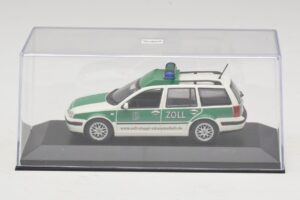 Volkswagen Golf Mk4 Variant Polizei Minichamps 1:43 430056090 Metal — zdjęcie 4 z 5