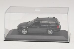 Volkswagen Golf Mk4 Variant Sport Highline BBS Edition Czarny Zastępcze Pudełko Minichamps 1:43 GOLF008-R1 Metal — zdjęcie 4 z 5