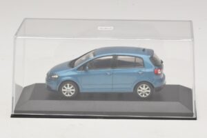 Volkswagen Golf Plus Mk5 Niebieski Metalik Zastępcze Pudełko Minichamps 1:43 GOLF02-R1 Metal — zdjęcie 4 z 5