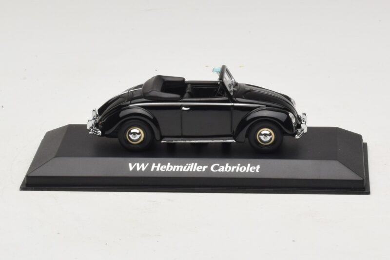 Volkswagen Hebmuller Kabriolet Czarny Maxichamps 1:43 Volkswagen Hebmuller Kabriolet Czarny Maxichamps 1:43 940052130 Metal