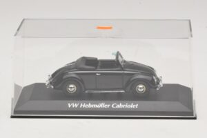 Volkswagen Hebmuller Kabriolet Czarny Maxichamps 1:43 940052130 Metal — zdjęcie 4 z 5
