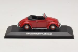 Volkswagen Hebmuller Kabriolet Czerwony Maxichamps 1:43 940052131 Metal