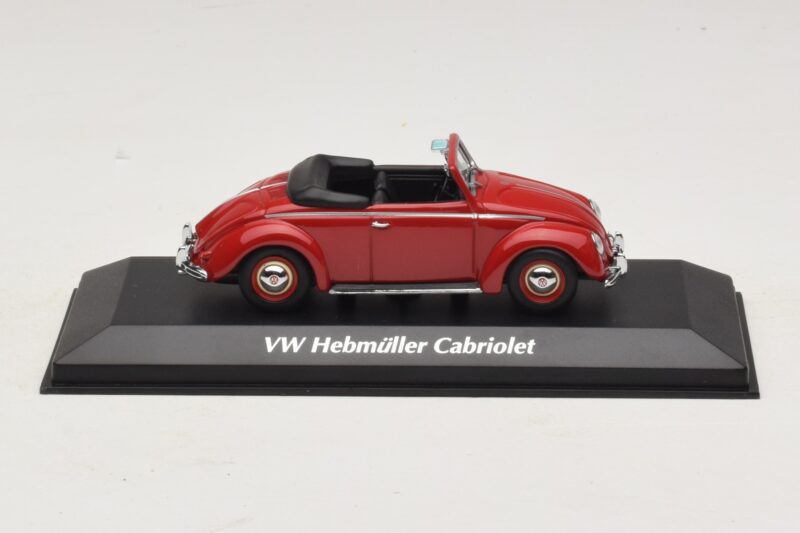 Volkswagen Hebmuller Kabriolet Czerwony Maxichamps 1:43 940052131 Metal