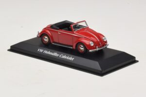 Volkswagen Hebmuller Kabriolet Czerwony Maxichamps 1:43 940052131 Metal — zdjęcie 3 z 5