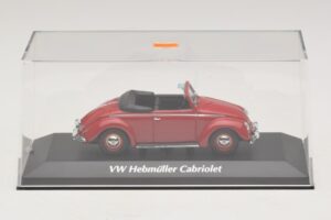 Volkswagen Hebmuller Kabriolet Czerwony Maxichamps 1:43 940052131 Metal — zdjęcie 4 z 5