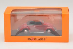 Volkswagen Hebmuller Kabriolet Czerwony Maxichamps 1:43 940052131 Metal — zdjęcie 5 z 5