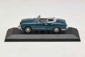 Volkswagen Karmann Ghia Kabriolet Ciemnoniebieski Minichamps 1:43 GHIA001 Metal