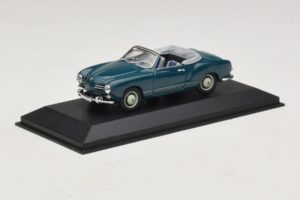 Volkswagen Karmann Ghia Kabriolet Ciemnoniebieski Minichamps 1:43 GHIA001 Metal — zdjęcie 2 z 5