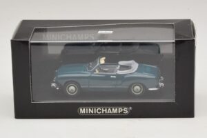 Volkswagen Karmann Ghia Kabriolet Ciemnoniebieski Minichamps 1:43 GHIA001 Metal — zdjęcie 5 z 5