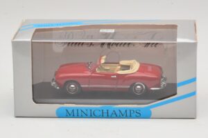 Volkswagen Karmann Ghia Kabriolet Ciemnoczerwony Minichamps 1:43 5032 Metal — zdjęcie 5 z 5