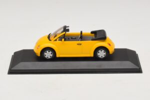 Volkswagen New Beetle Kabriolet Żółty Minichamps 1:43 BEETLE002 Metal