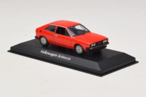 Volkswagen Scirocco Mk1 Czerwony Maxichamps 1:43 940050422 Metal — zdjęcie 3 z 5