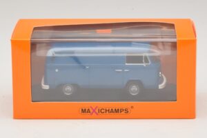 Volkswagen T2b Furgon Dostawczy Niebieski Maxichamps 1:43 940053061 Metal — zdjęcie 5 z 5