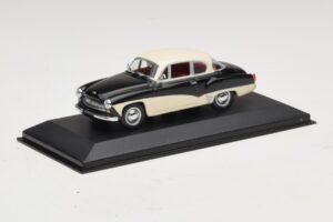 Wartburg A311 Ciemnoniebieski Biały Minichamps 1:43 WARBURG001 Metal — zdjęcie 2 z 5